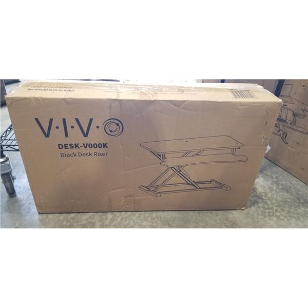 VIVO BLACK DESK RISER