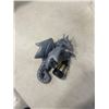 Image 2 : 2 NEW DRAGON SOLAR GARDEN STATUES