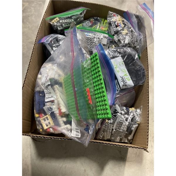 TRAY OF ASSORTED BAGGED LEGO SETS