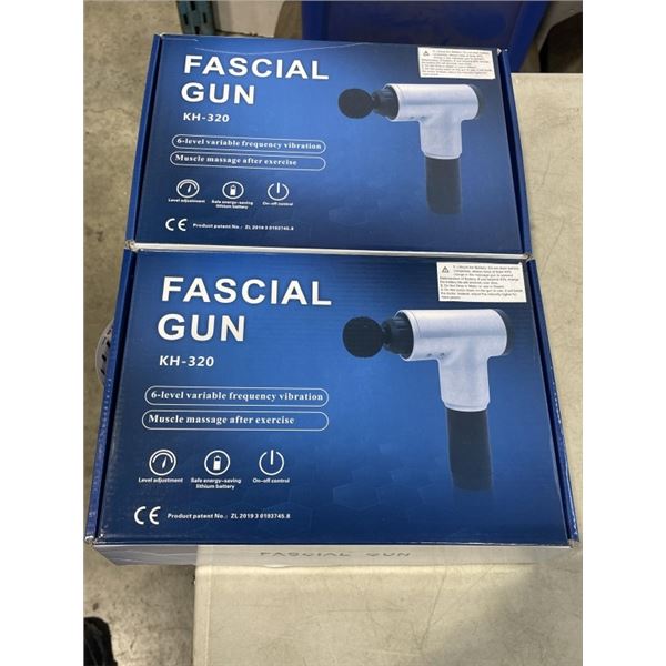 2 NEW MASSAGE GUNS
