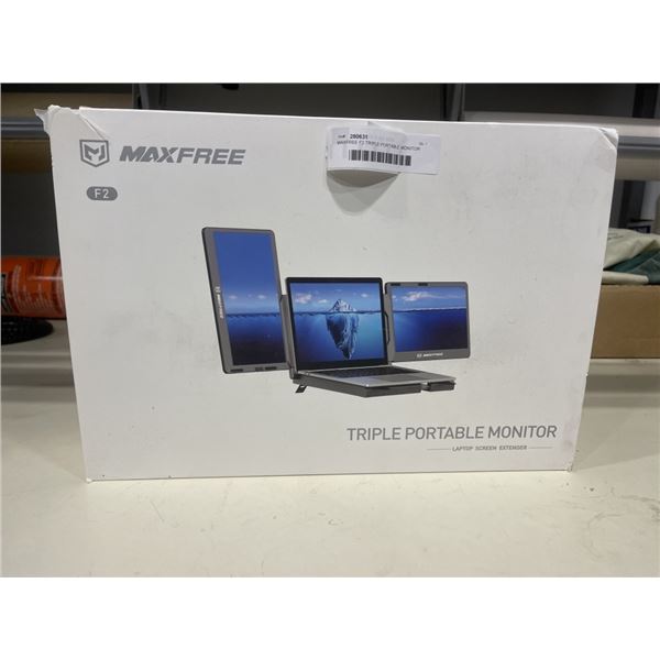 MAXFREE F2 TRIPLE PORTABLE MONITOR