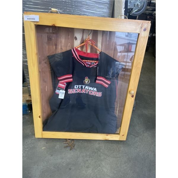 FRAMED OTTAWA SENATORS JERSEY