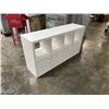 Image 2 : WHITE IKEA 8 CUBICLE DISPLAY SHELF