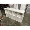 Image 4 : WHITE IKEA 8 CUBICLE DISPLAY SHELF
