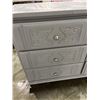 Image 4 : GREY 9 DRAWER VINTAGE DRESSER