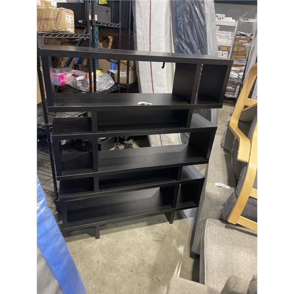 MODERN BLACK DISPLAY SHELF