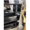 Image 3 : MODERN BLACK DISPLAY SHELF