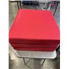 Image 4 : RED FOLDING SLEEP MATT, 27 X 76 INCH
