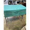 Image 2 : TEAL FOLDING SLEEP MATT, 39 X 76 INCH