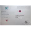 Image 1 : 25.77 CT CERTIFIED RUBY GEMSTONE ($24,250 APPRAISAL)