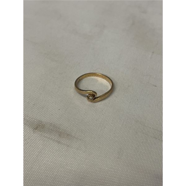 10K GOLD RING, 1 GRAM