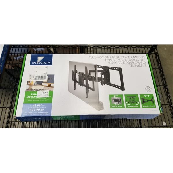 INSIGNIA 42-90" FULL MOTION TV MOUNT