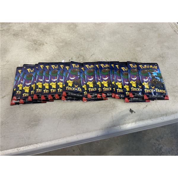 20 NEW POKEMON TRICK OR TREAT CARDS