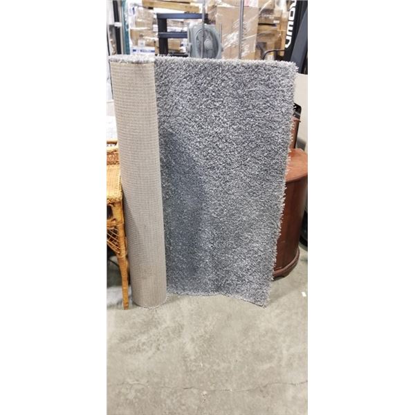 4X6 GREY SHAG AREA CARPET