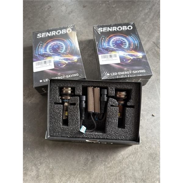 3 NEW LED 9005 HEADLIGHT REPLACEMENTS, 50,000 HOURS IP68 6000-6500K