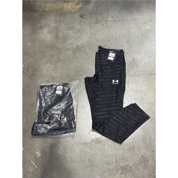2 NEW PAIRS LADIES UNDER ARMOUR COMPRESSION LEGGINGS - SIZE X-LARGE