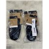 Image 1 : 2 NEW PAIRS OF NORTH FACE KIDS GLACIER MITTS, SIZE MEDIUM AND SMALL