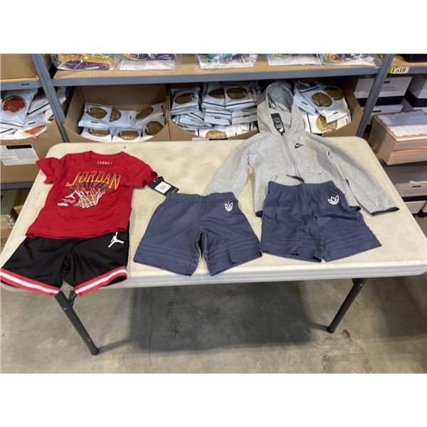 5 PCS NEW KIDS / INFANT BOYS CLOTHING - SIZE 4T AND 5T, NIKE AND ADIDAS