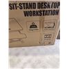 Image 3 : TECH ORBITS SIT STAND DESKTOP WORKSTATION