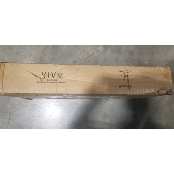 VIVO BLACK MULTI PURPOSE MOBILE PODIUM
