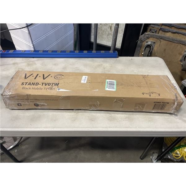 VIVO BLACK MOBILE TV CART