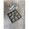 Image 1 : 2 NEW 16X16 INCH CONCRETE PAVER STONE MOLDS