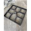Image 2 : 2 NEW 16X16 INCH CONCRETE PAVER STONE MOLDS
