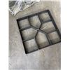 Image 3 : 2 NEW 16X16 INCH CONCRETE PAVER STONE MOLDS
