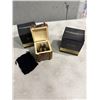 Image 1 : 2 NEW WHISKEY BULLET STONE GIFT SETS IN WOODEN BOX WITH VELEVET BAG, 6 BULLET STONES PER SET