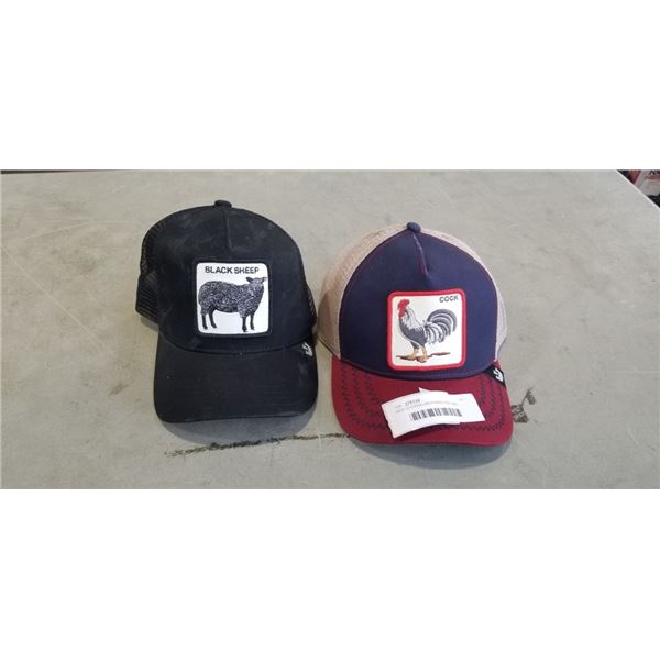 NEW GOORING BROTHERS COCK AND BLACK SHEEP HATS