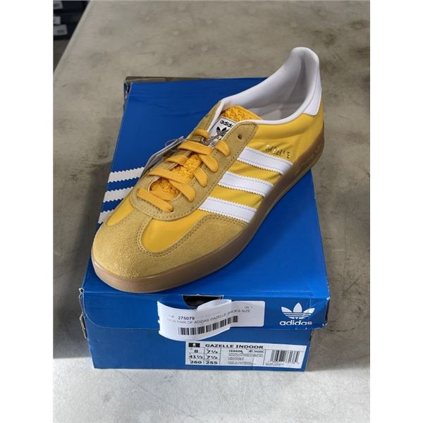 NEW PAIR OF ADIDAS GAZELLE SHOES SIZE US 8