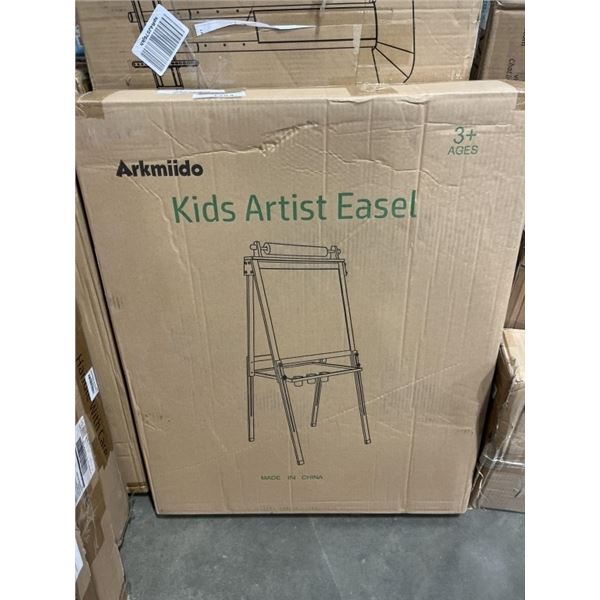 NEW ARKMIIDO PINK KIDS ARITIST EASEL SET