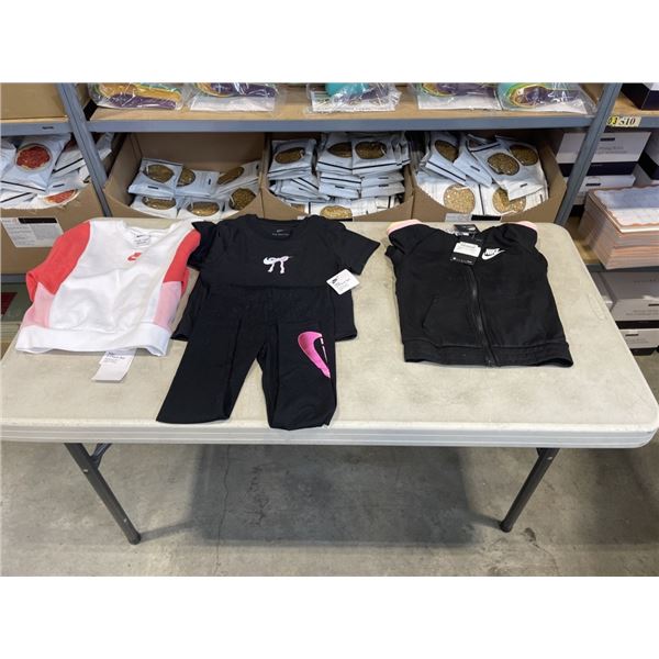 4 PCS NEW KIDS / INFANT CLOTHING - SIZE MEDIUM, ALL NIKE