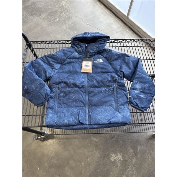 NEW NORTH FACE KIDS REVERSIBLE DOWN JACKET 600 FILL, SIZE KIDS MEDIUM (10) RETAIL $184.99