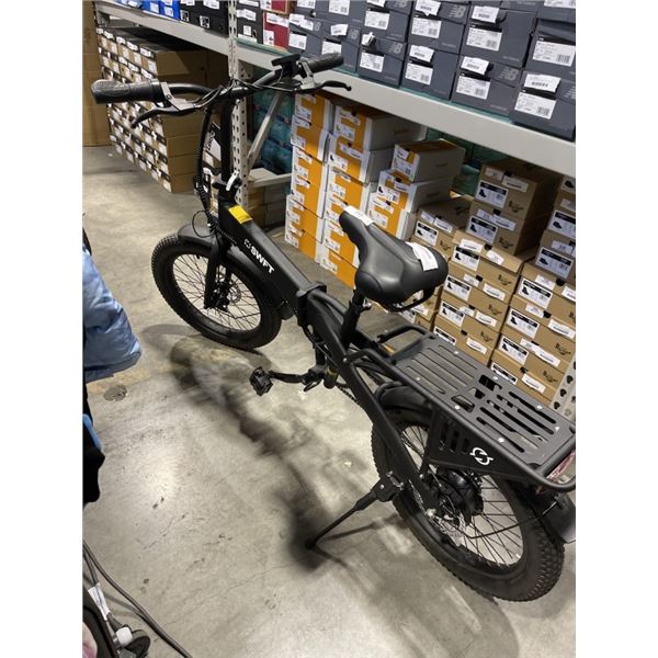 SWFT FX FOLDABLE ELECTRIC CITY BIKE W/ UP TO 40.2KM B ATTERY RANGE - TESTED WORKING, RETAIL $799