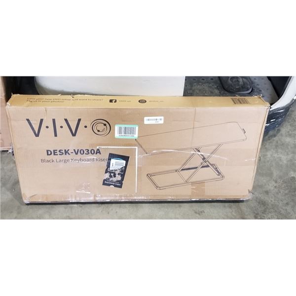 VIVO BLACK LARGE KEYBOARD RISER