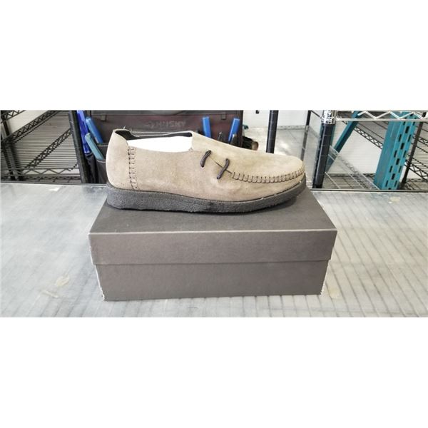 NEW PADMORE AND BARNES  M665 SUEDE OLIVE SIZE 13 RETAIL $250