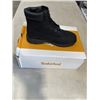 Image 4 : NEW TIMBERLAND PREMIUM 6 IN WATERPROOF BOOT BLACK NUBUCK SIZE JUNIOR 6.5