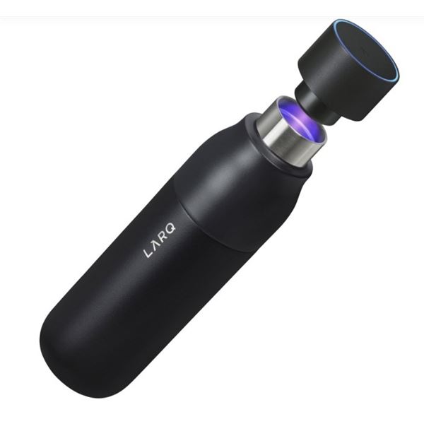 LARQ PUREVIS 740ML SELF CLEANING INSULATED WATER BOTTLE - TESTED WORKING, RETAIL $154