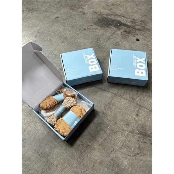 3 NEW CROCHET GIFT SETS