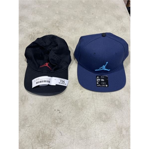 NEW NIKE AIR JORDAN FLAT BRIM AND BALL CAP HATS