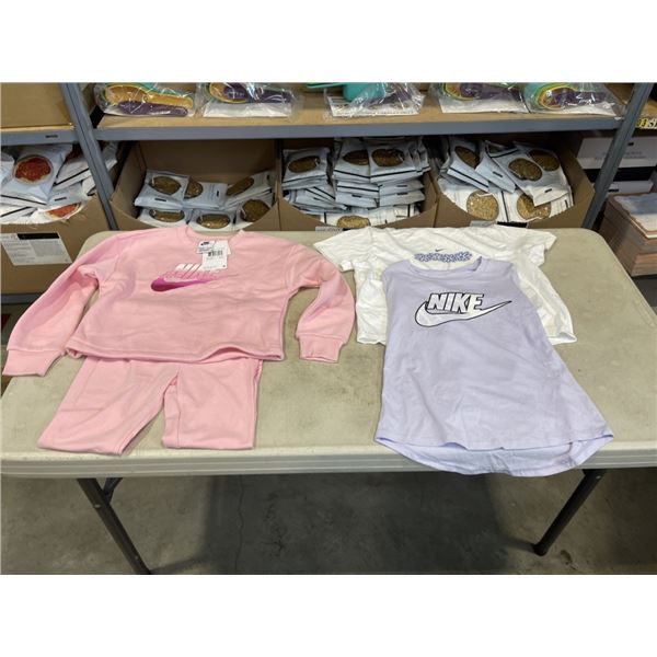 4 PCS NEW KIDS / INFANT CLOTHING - SIZE LARGE, ALL NIKE