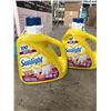Image 1 : 2 NEW 4L SUNLIOGHT MORNING FRESH LAUNDRY DETERGENT