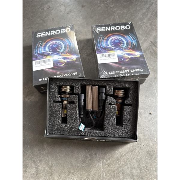 3 NEW LED 9005 HEADLIGHT REPLACEMENTS, 50,000 HOURS IP68 6000-6500K