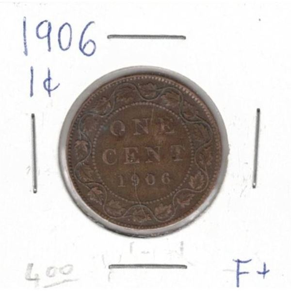1906 Canadian Large Cent