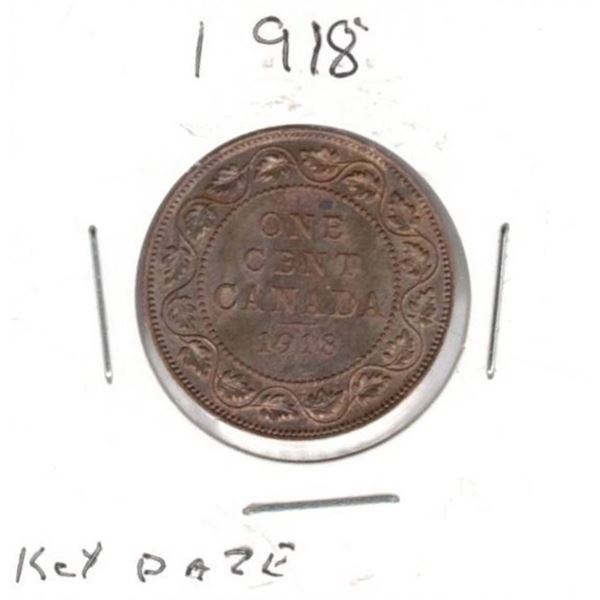 1918 Canadian Large Cent