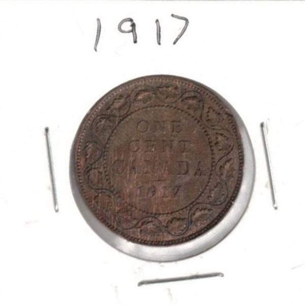 1917 Canadian Large Cent