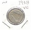 Image 1 : 1938 Canadian Dime, VG