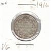 Image 1 : 1916 Canadian Dime, VG