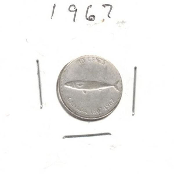 1967 Canadian Dime